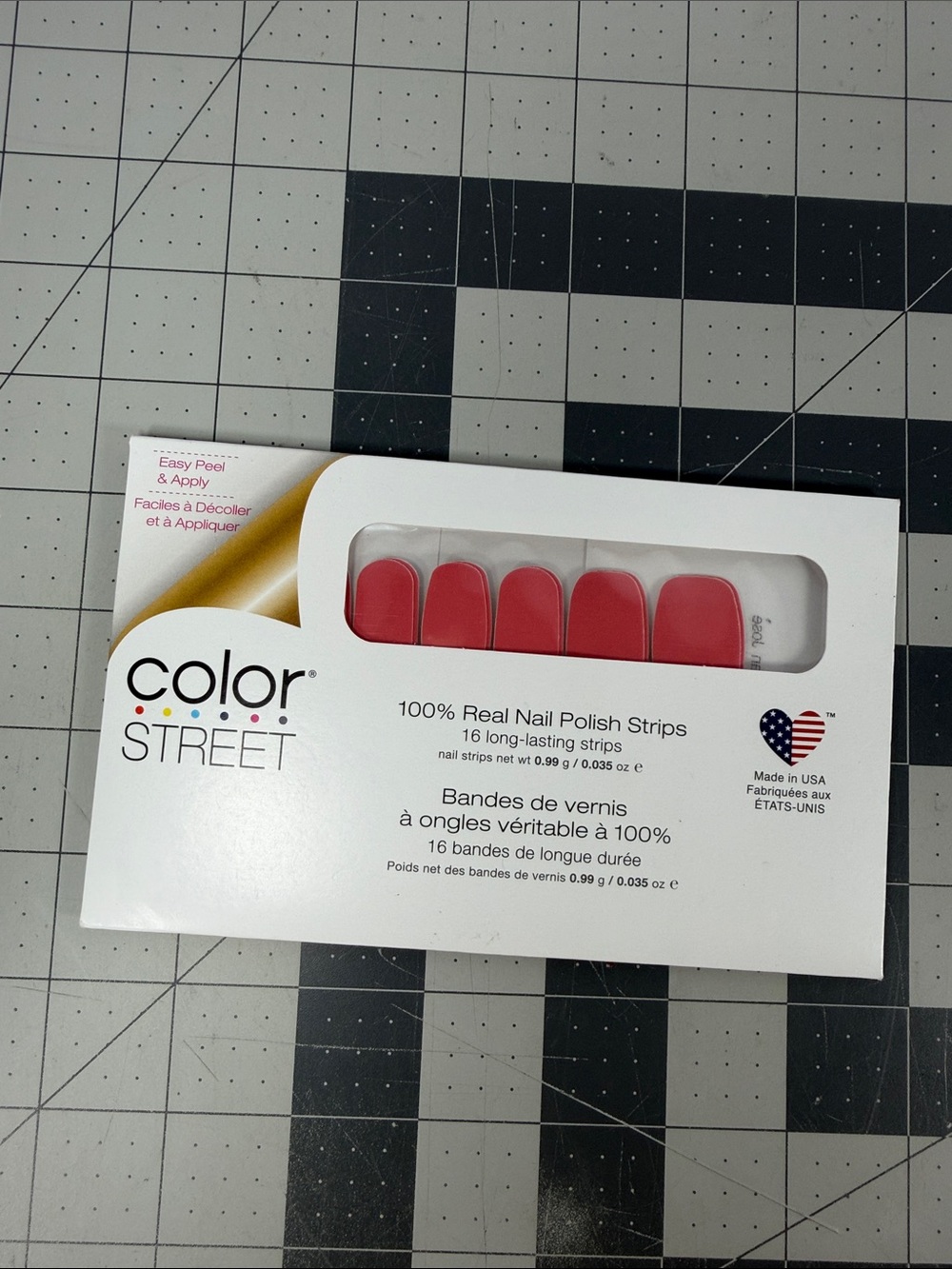 Color Street Nail Polish Strips Lot of 7 Glitter Solid & Pattern - Picture 14 of 15